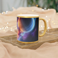 Load image into Gallery viewer, Metallic Mug (Silver\Gold) Cosmic Galaxy