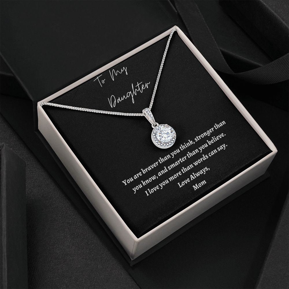 From Mom To Daughter Necklace