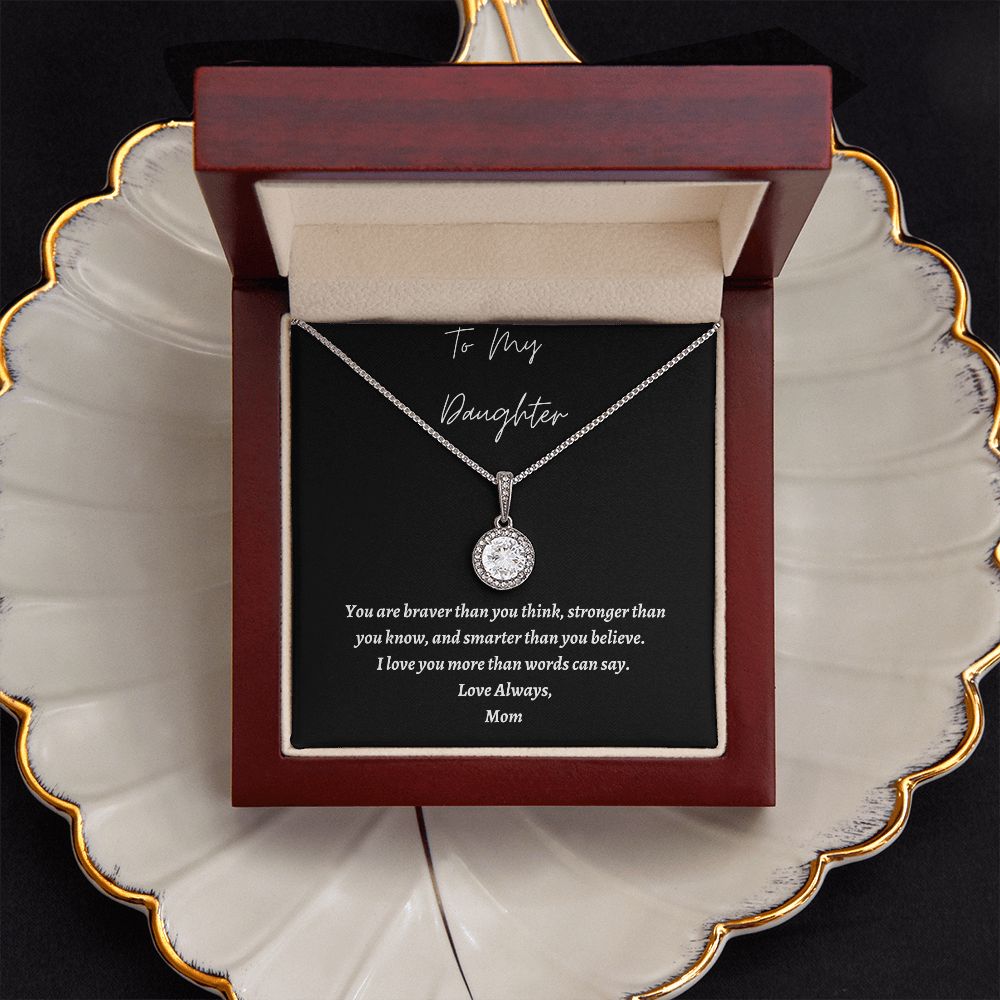 From Mom To Daughter Necklace