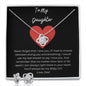 Gift from Dad to Daughter, Beautiful Necklace and Earring Set for Women, Necklace from Dad to Daughter