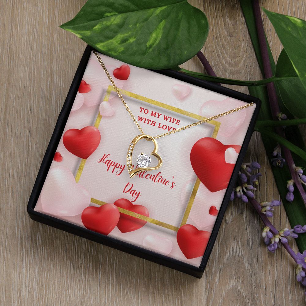 Gift For Wife from Husband, Wife Necklace, Wife Gift From Husband, To My Wife, Wife Valentines Day, Unique, Valentines Gift for Wife