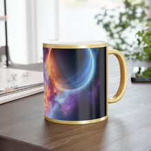 Load image into Gallery viewer, Metallic Mug (Silver\Gold) Cosmic Galaxy
