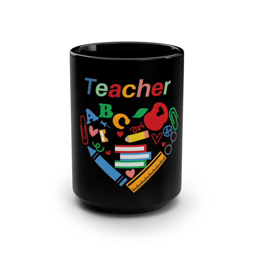 Black Mug, 15oz