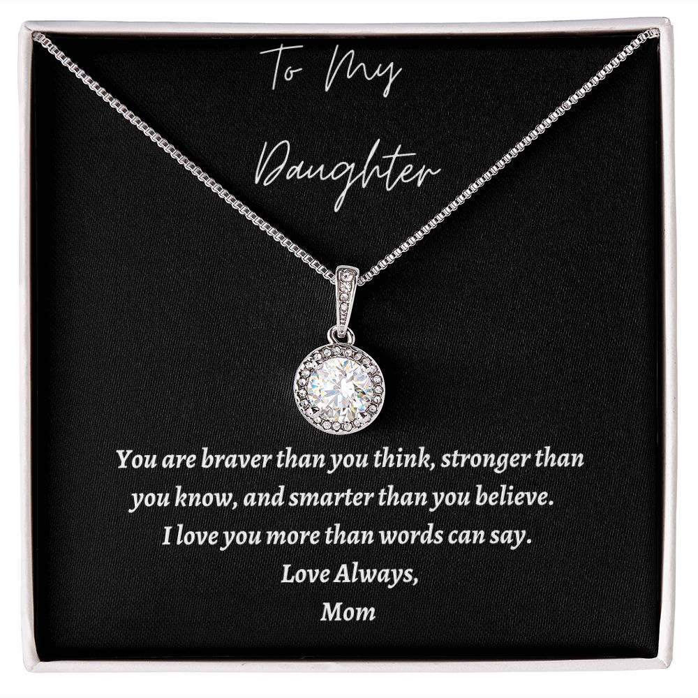 From Mom To Daughter Necklace