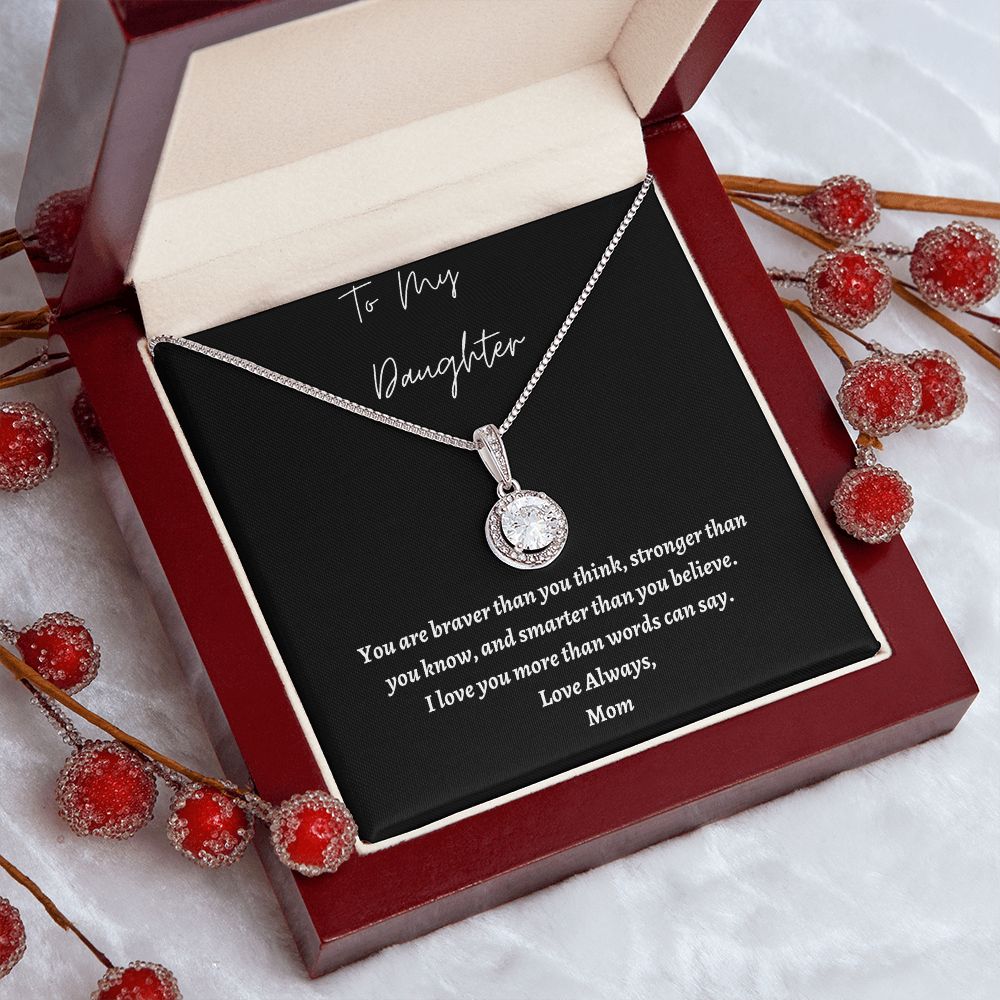 From Mom To Daughter Necklace