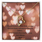 To My Daughter Necklace From Mom